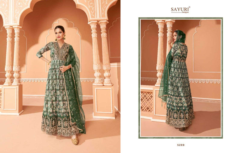 Sayuri Designer Saheli Real Georgette With Elegant Designer Ready Made Suits