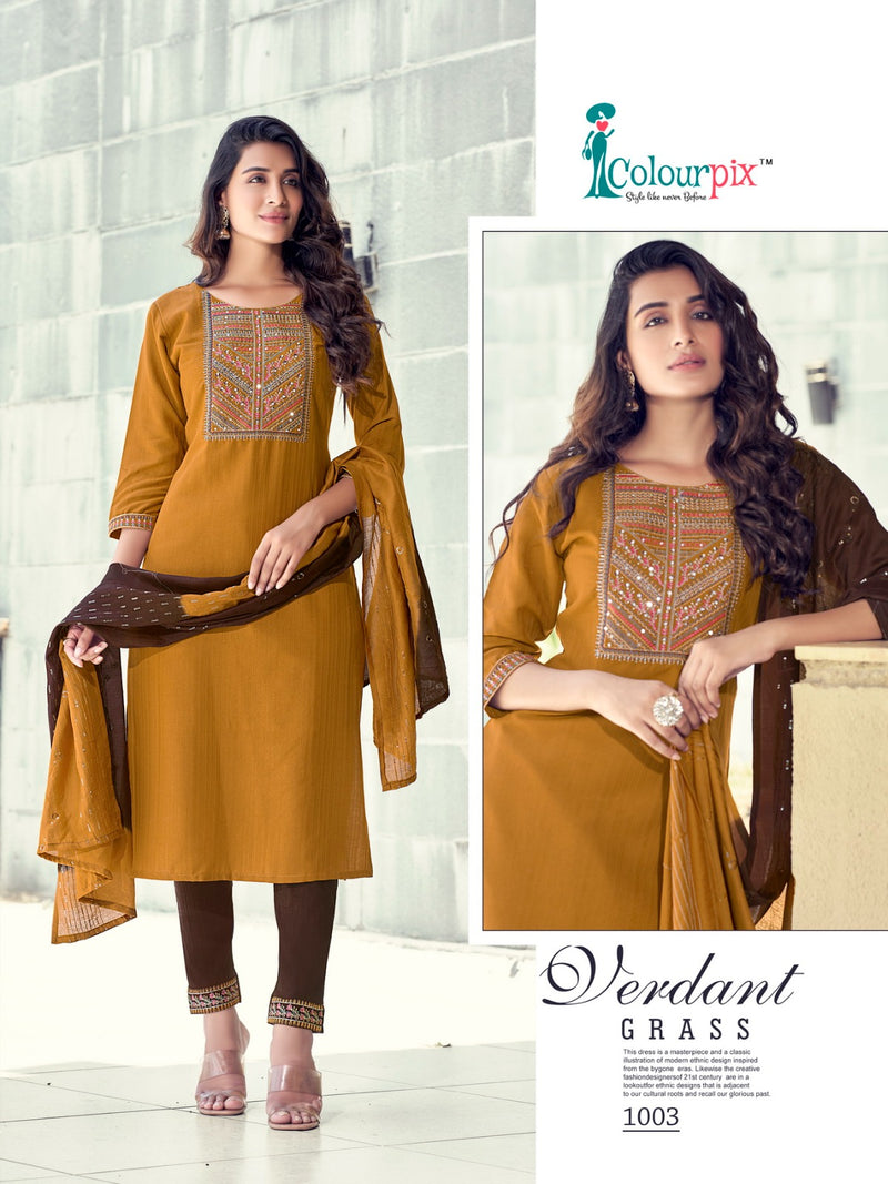 Colourpix Saheli Fancy Heavy Viscose Embroidery Work Kurti