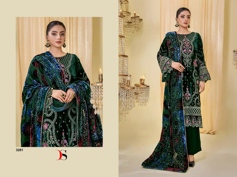 Deepsy Suits Sana Safinaz Velvet With Heavy Embroidery Designer Pakistani Suits