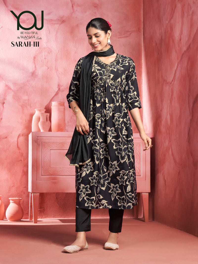 Wanna Sarah Modal Printed Alia Cut Designer Kurti Collection
