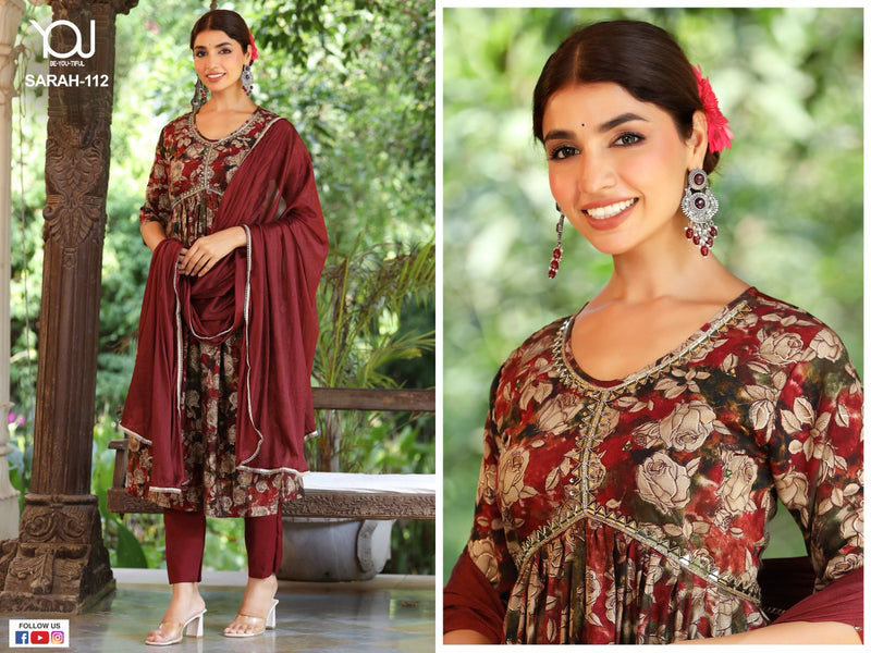 Wanna Sarah Modal Printed Alia Cut Designer Kurti Collection
