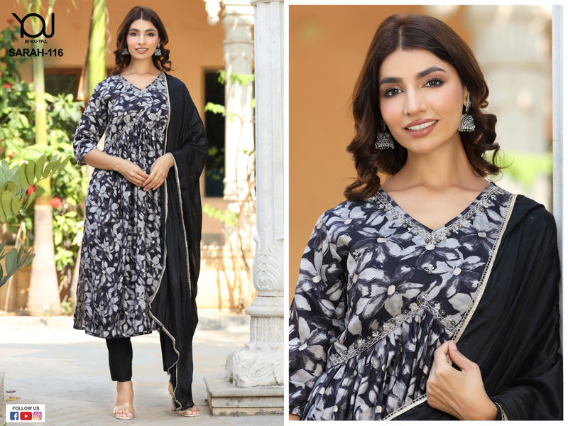 Wanna Sarah Modal Printed Alia Cut Designer Kurti Collection