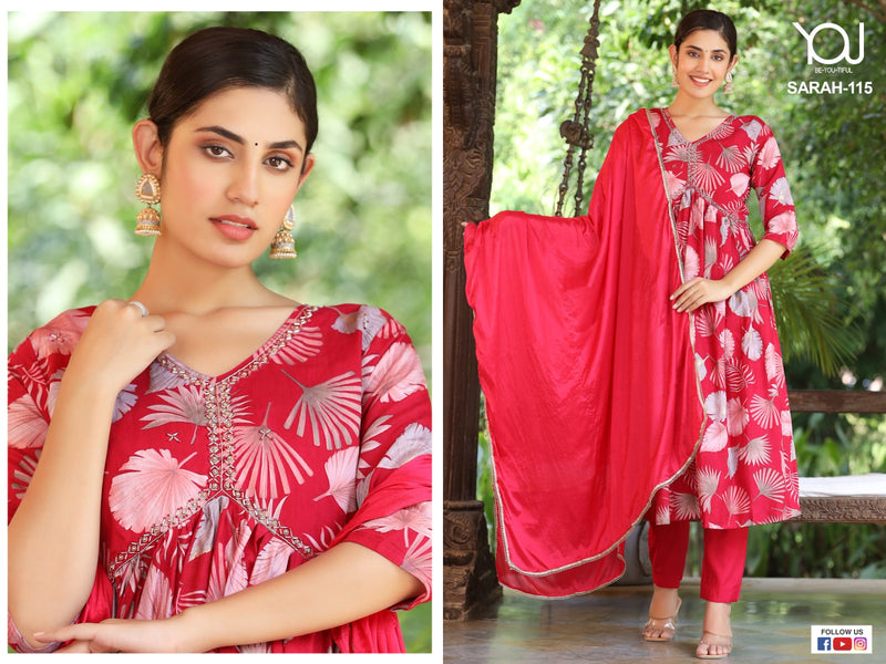 Wanna Sarah Modal Printed Alia Cut Designer Kurti Collection