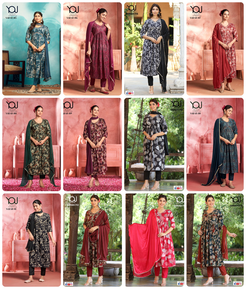 Wanna Sarah Modal Printed Alia Cut Designer Kurti Collection