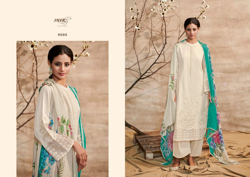 Kimora Fashion Shabiba Satin Cotton Fancy Embroidery Designer Suits