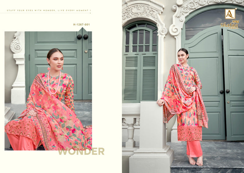 Alok Suits Shafaa Vol 3 Jam Cotton Digital Prints With Fancy Work Suits