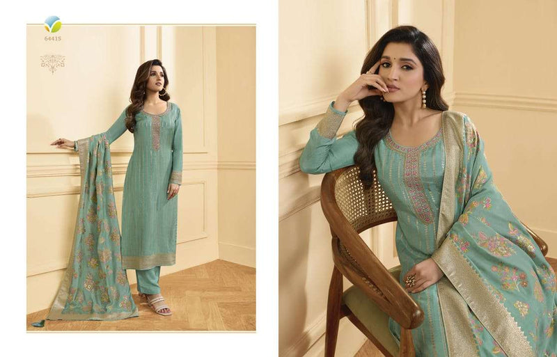 Vinay Fashion Shayana Jacquard Embroidery Designer Suits