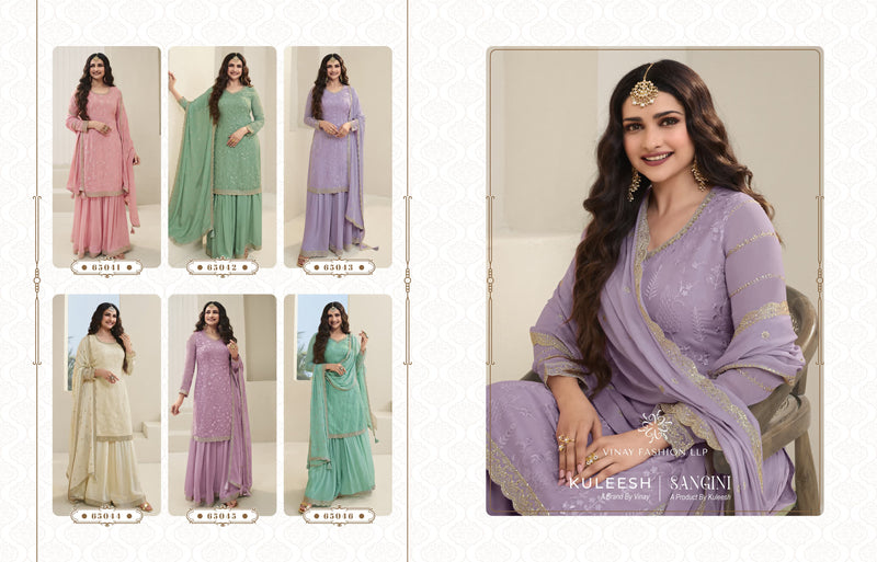 Vinay Fashion Shangini Organza Heavy Embroidery Wedding Wear Suits