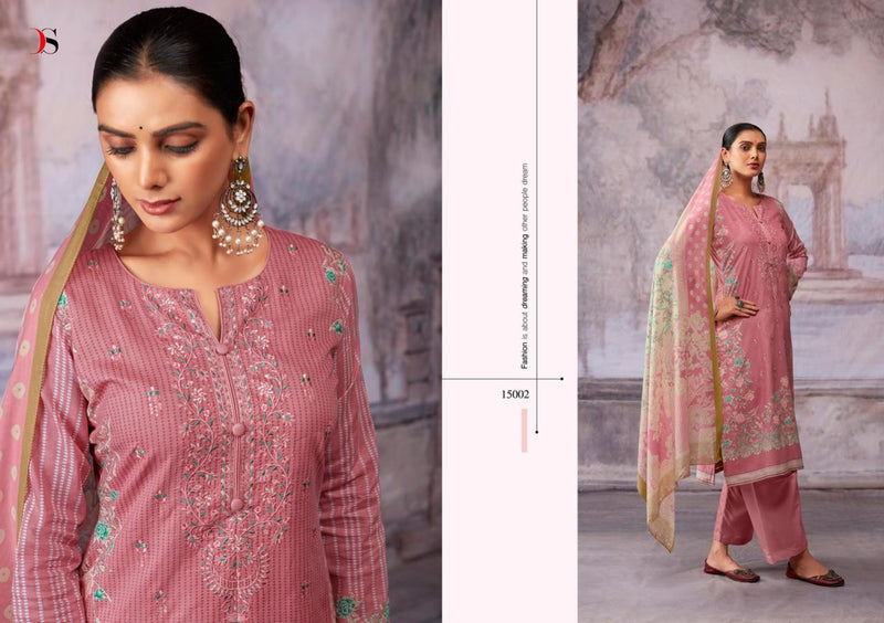 Deepsy Suits Shazar Pure Cotton With Heavy Emboridery Salwar Suits