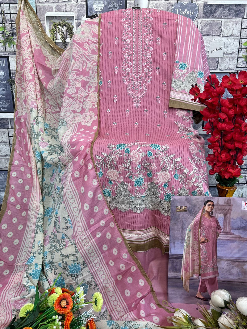 Deepsy Suits Shazar Cotton With Embroidery Fancy Salwar Suit