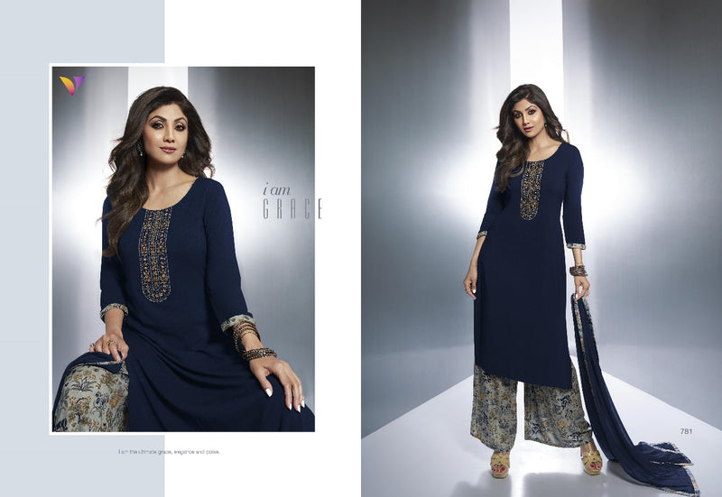Vatsam Shilpa Vol 7 Rayon With Embroidery Work Party Wear Suits
