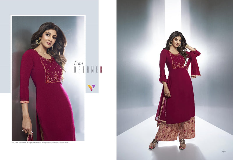 Vatsam Shilpa Vol 7 Rayon With Embroidery Work Party Wear Suits