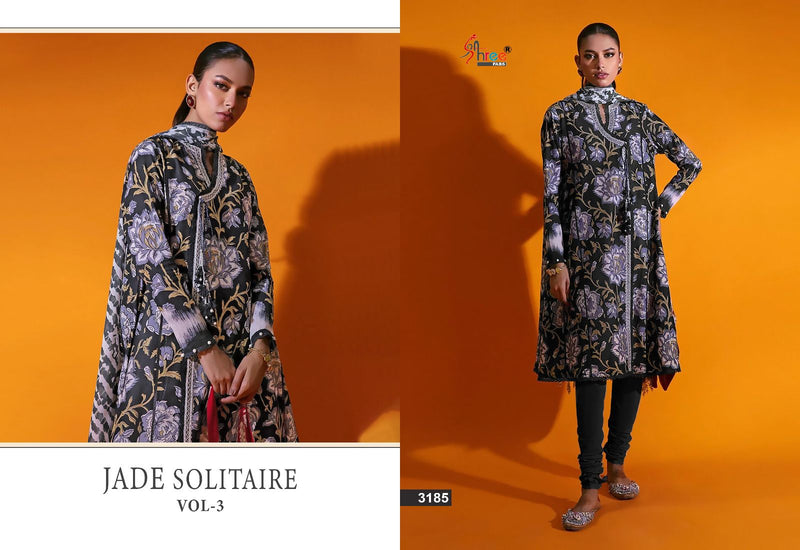Shree Fabs Jade Solitaire Vol 3 Pure Cotton Print With Embroidery Designer Fancy Salwar Kameez