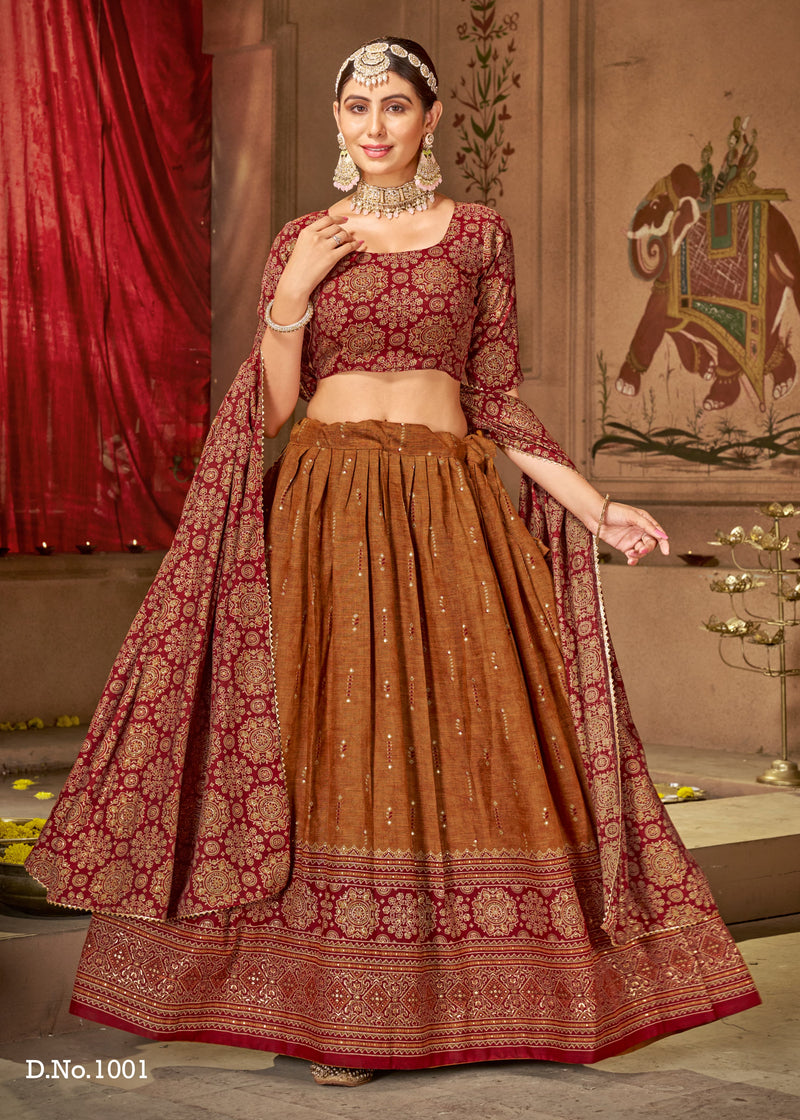Mf Shubharambh Vol 2 Cotton Foil Printed Traditional Lehenga Choli