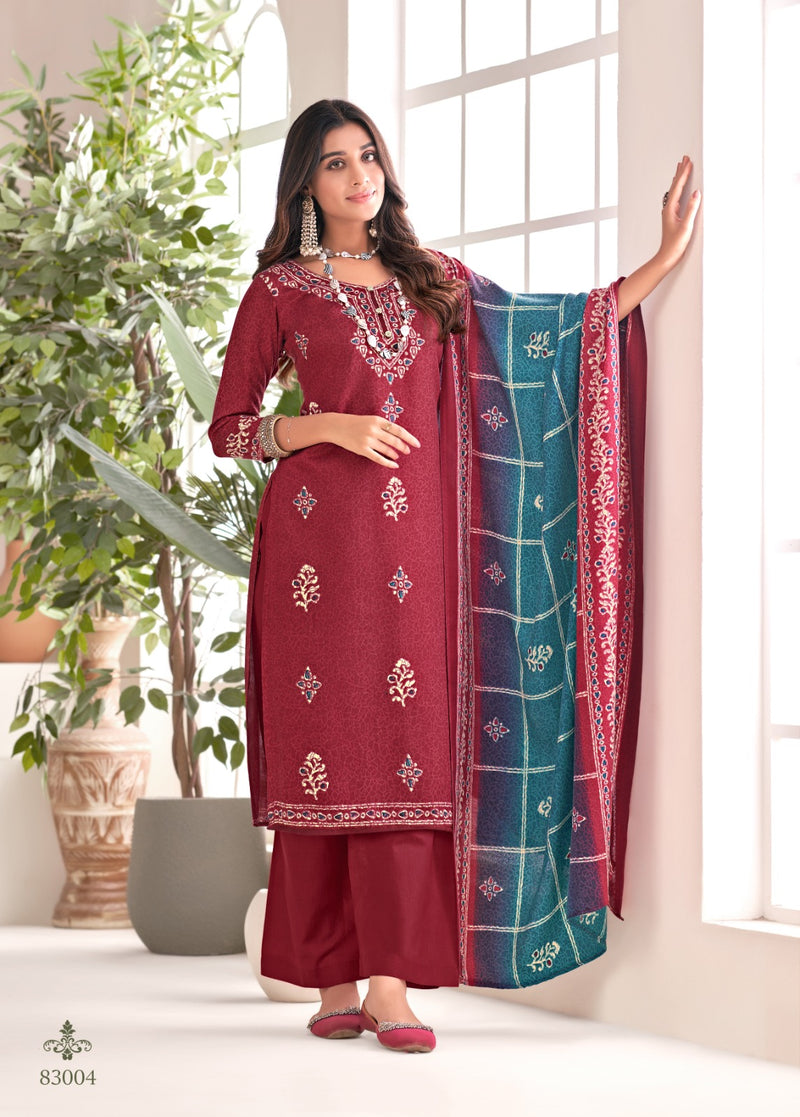 Skt Suits Sadhna Pashmina Printed Exclusive Winter Wear Salwar Suits