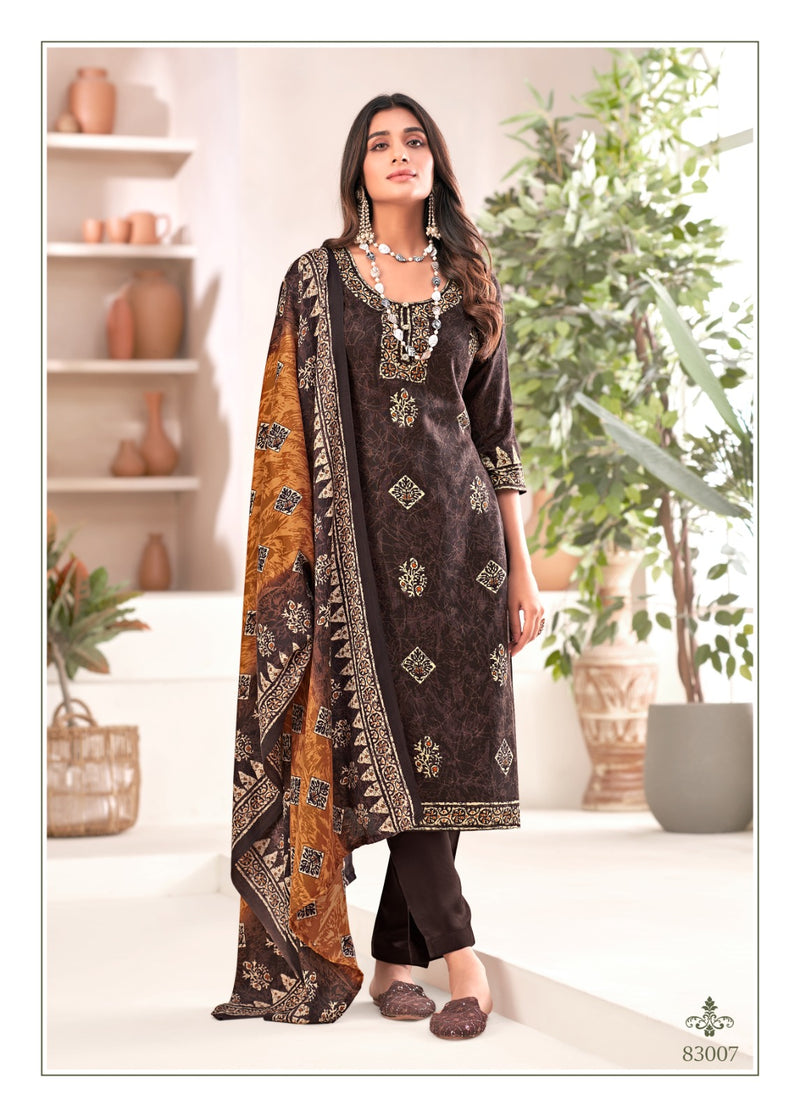 Skt Suits Sadhna Pashmina Printed Exclusive Winter Wear Salwar Suits