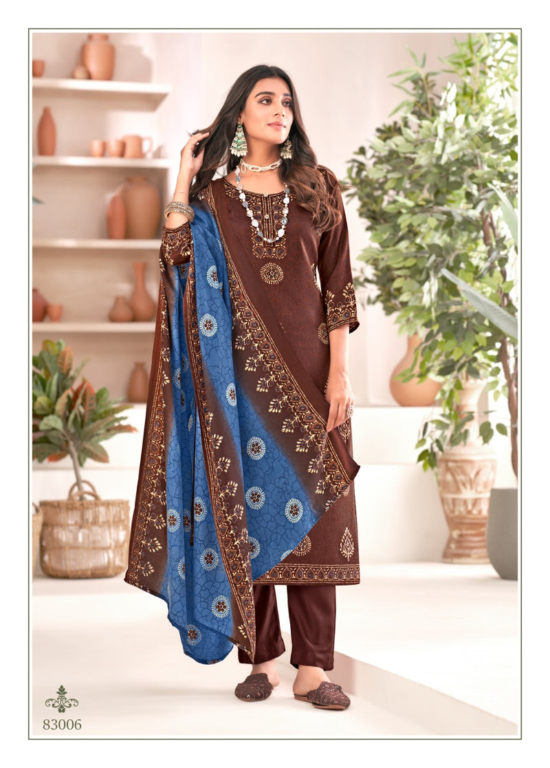Skt Suits Sadhna Pashmina Printed Exclusive Winter Wear Salwar Suits