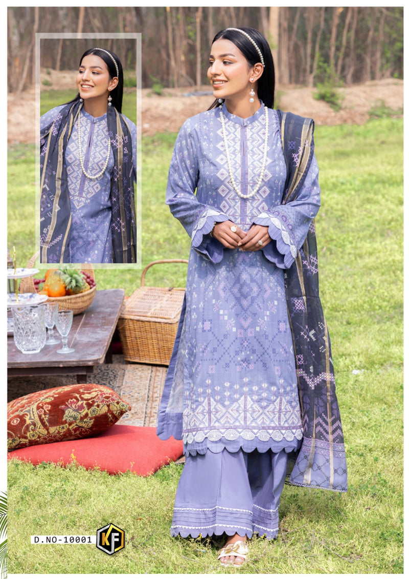 Keval Fab Sobia Nazir Vol 10 Cotton Digital Printed Karachi Style Salwar Kameez