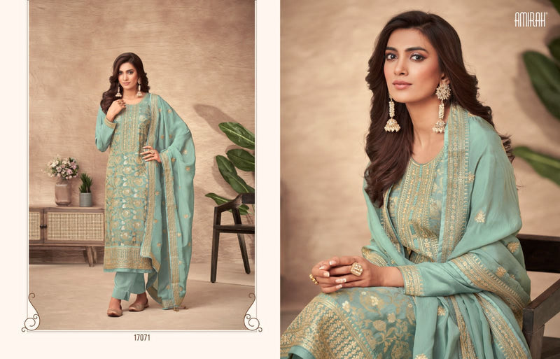 Amirah Sofia Vol 2 Viscose Dola Jaqard With Embroidery Fancy Salwar Suits