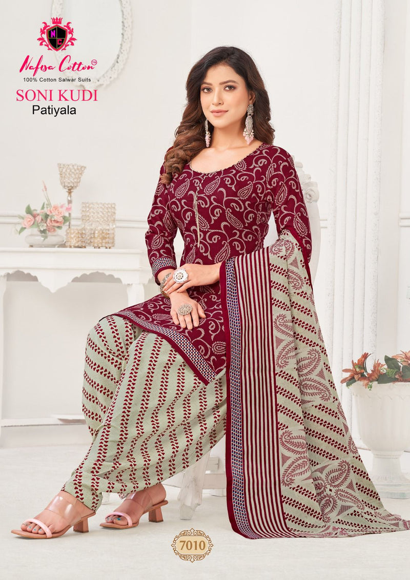 Nafisa Cotton Soni Kudi Vol 7 Printed Cotton Salwar Suits