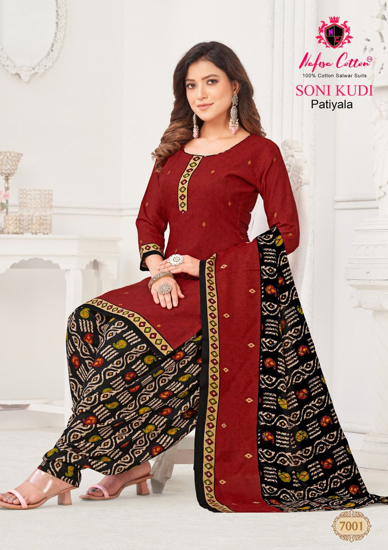 Nafisa Cotton Soni Kudi Vol 7 Printed Cotton Salwar Suits
