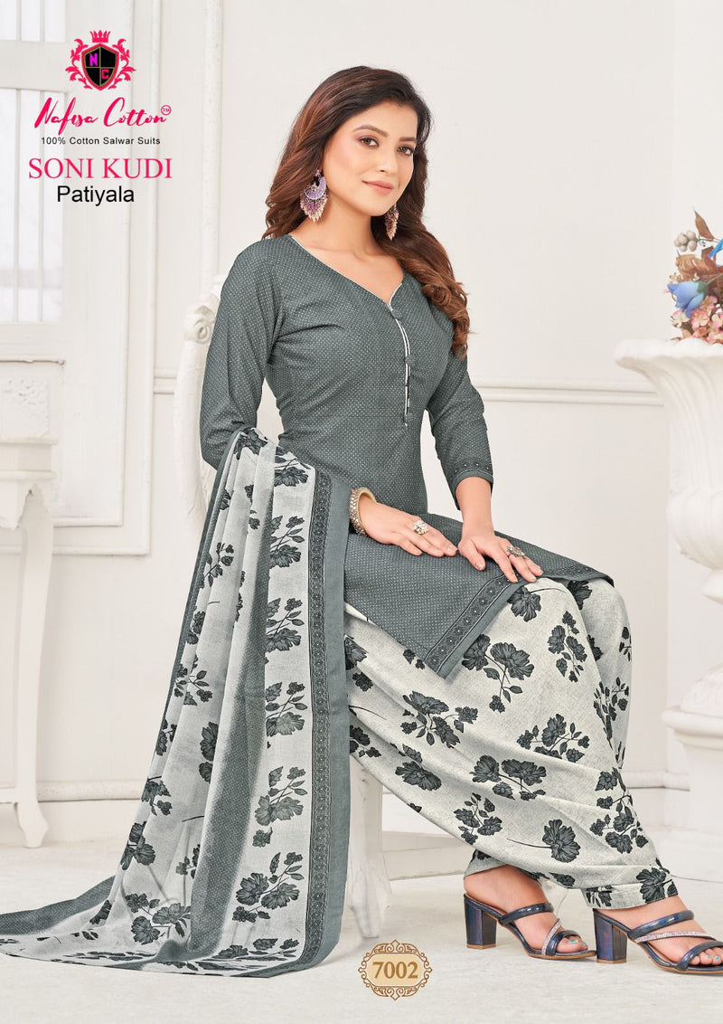 Nafisa Cotton Soni Kudi Vol 7 Printed Cotton Salwar Suits