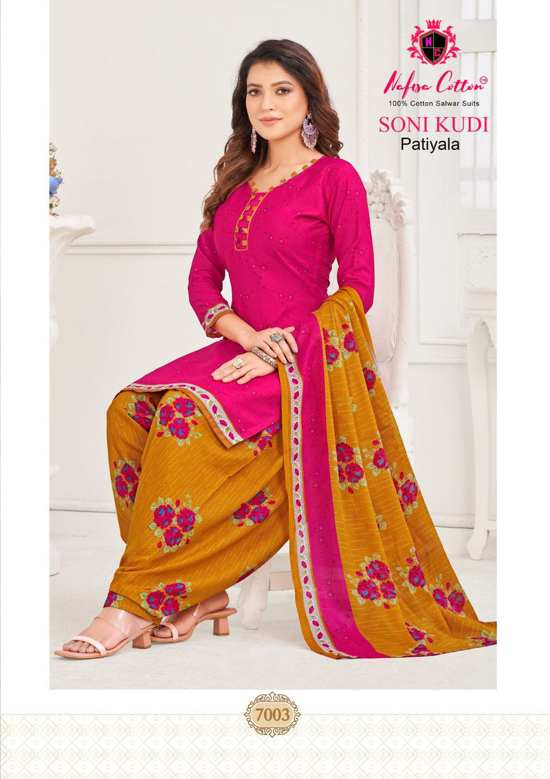Nafisa Cotton Soni Kudi Vol 7 Printed Cotton Salwar Suits