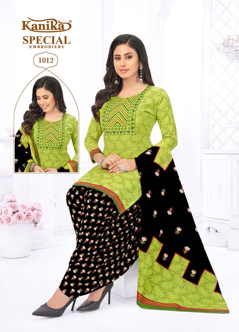 Kanika Special Embroidery Vol 1 Cotton Fancy Designer Ready Made Suits