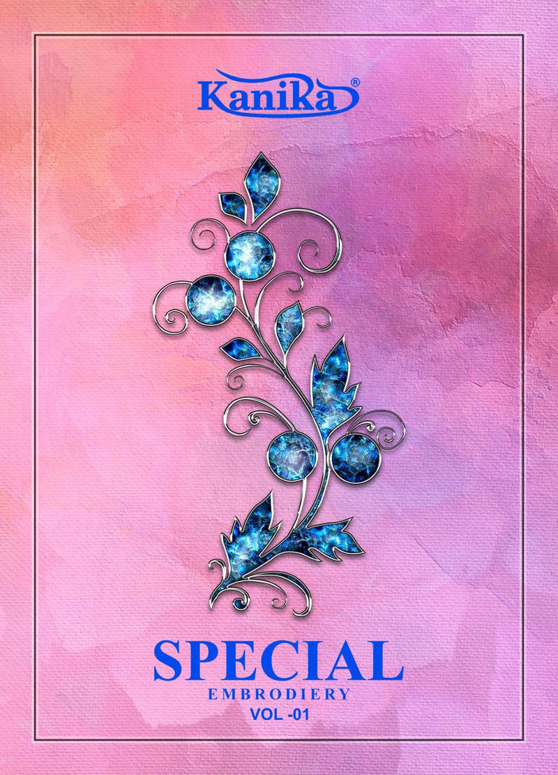Kanika Special Embroidery Vol 1 Cotton Fancy Designer Ready Made Suits