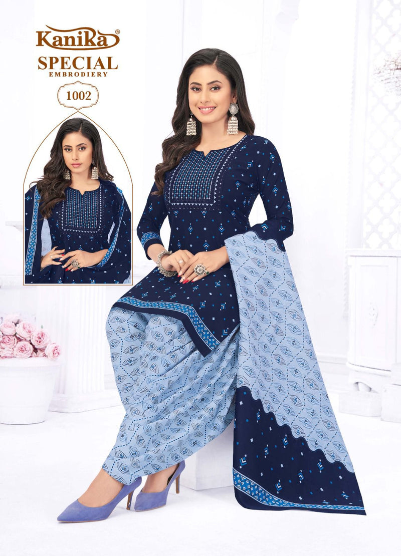 Kanika Special Embroidery Vol 1 Cotton Fancy Designer Ready Made Suits