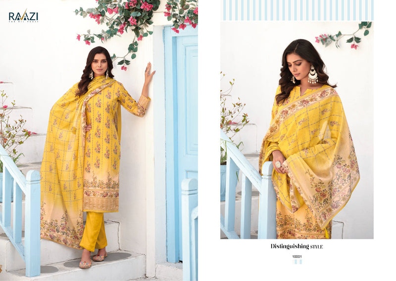 Rama Fashions Stella Cambric Cotton Digital Print With Fancy Hand Work Suits
