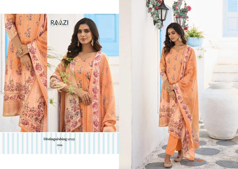 Rama Fashions Stella Cambric Cotton Digital Print With Fancy Hand Work Suits
