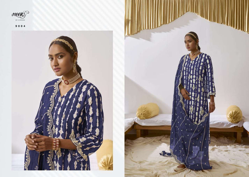 Heer Suhani Muslin Digital Prints With Embroidery Designer Fancy Suits