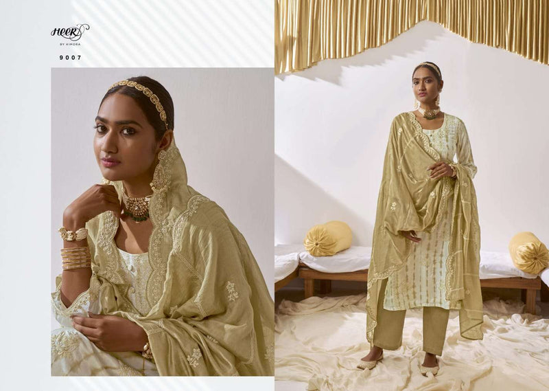 Heer Suhani Muslin Digital Prints With Embroidery Designer Fancy Suits