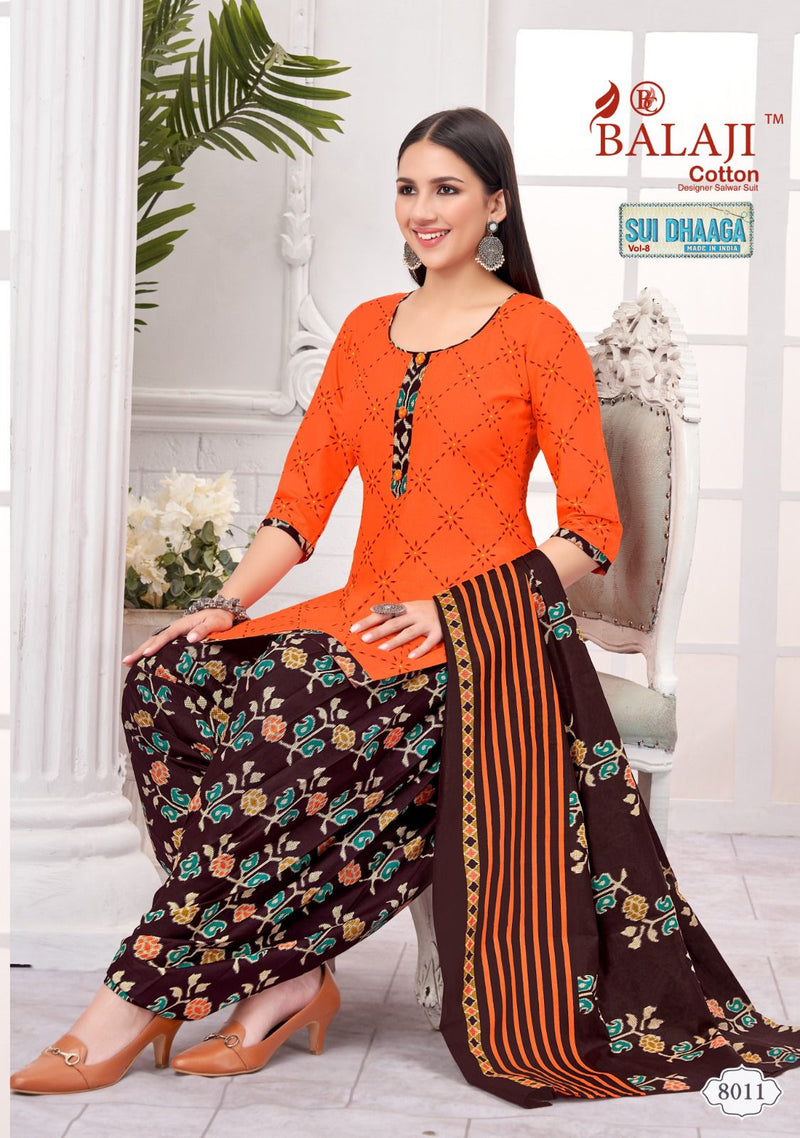 Balaji Cotton Sui Dhaga Vol 8 Cotton Printed Designer Salwar Kameez