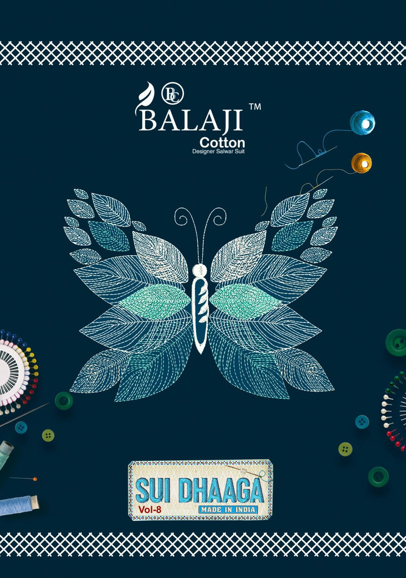 Balaji Cotton Sui Dhaga Vol 8 Cotton Printed Designer Salwar Kameez