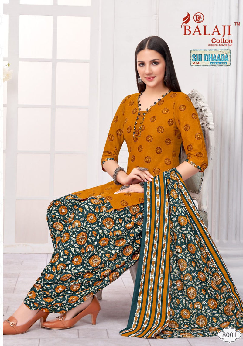 Balaji Cotton Sui Dhaga Vol 8 Cotton Printed Designer Salwar Kameez