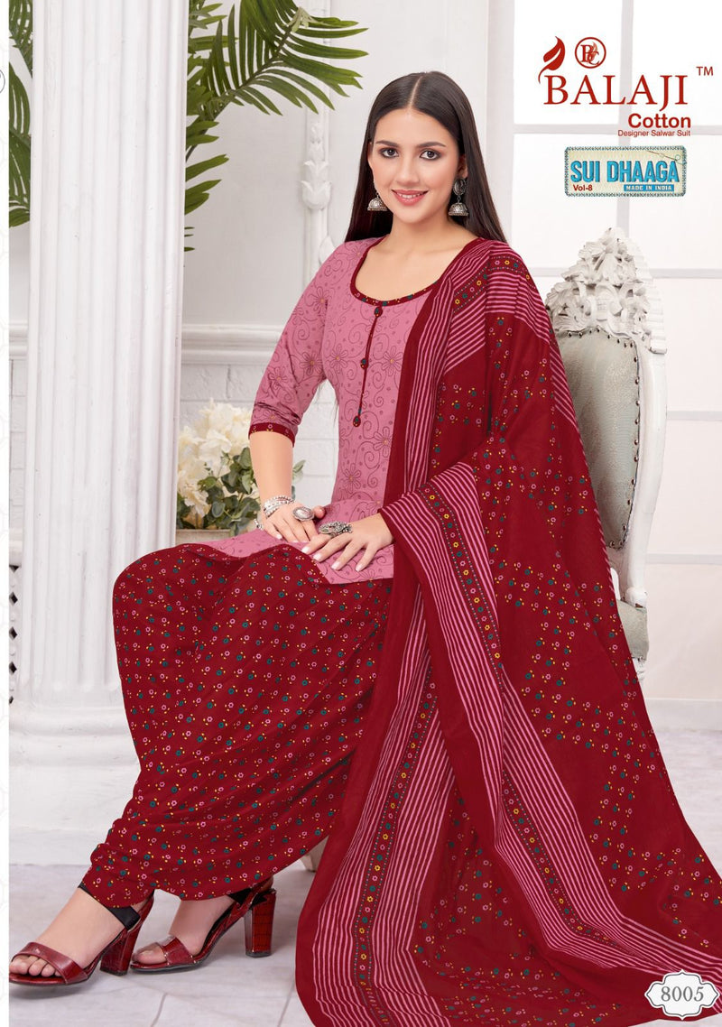 Balaji Cotton Sui Dhaga Vol 8 Cotton Printed Designer Salwar Kameez