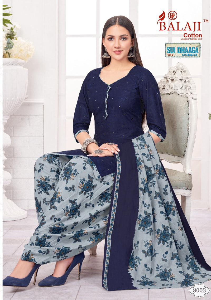 Balaji Cotton Sui Dhaga Vol 8 Cotton Printed Designer Salwar Kameez