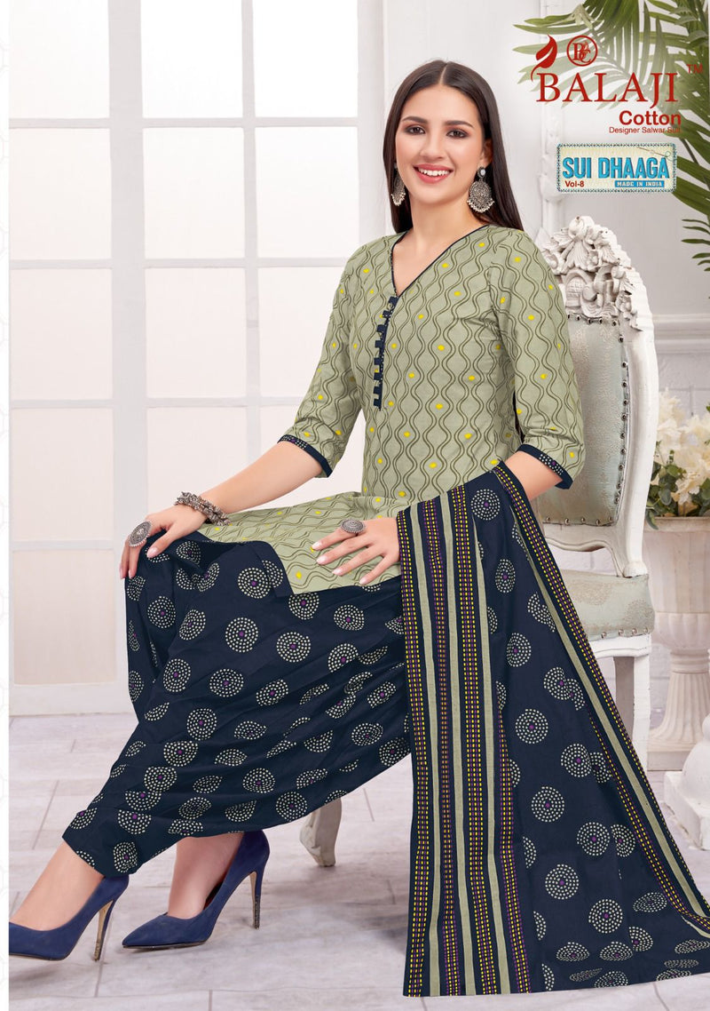 Balaji Cotton Sui Dhaga Vol 8 Cotton Printed Designer Salwar Kameez