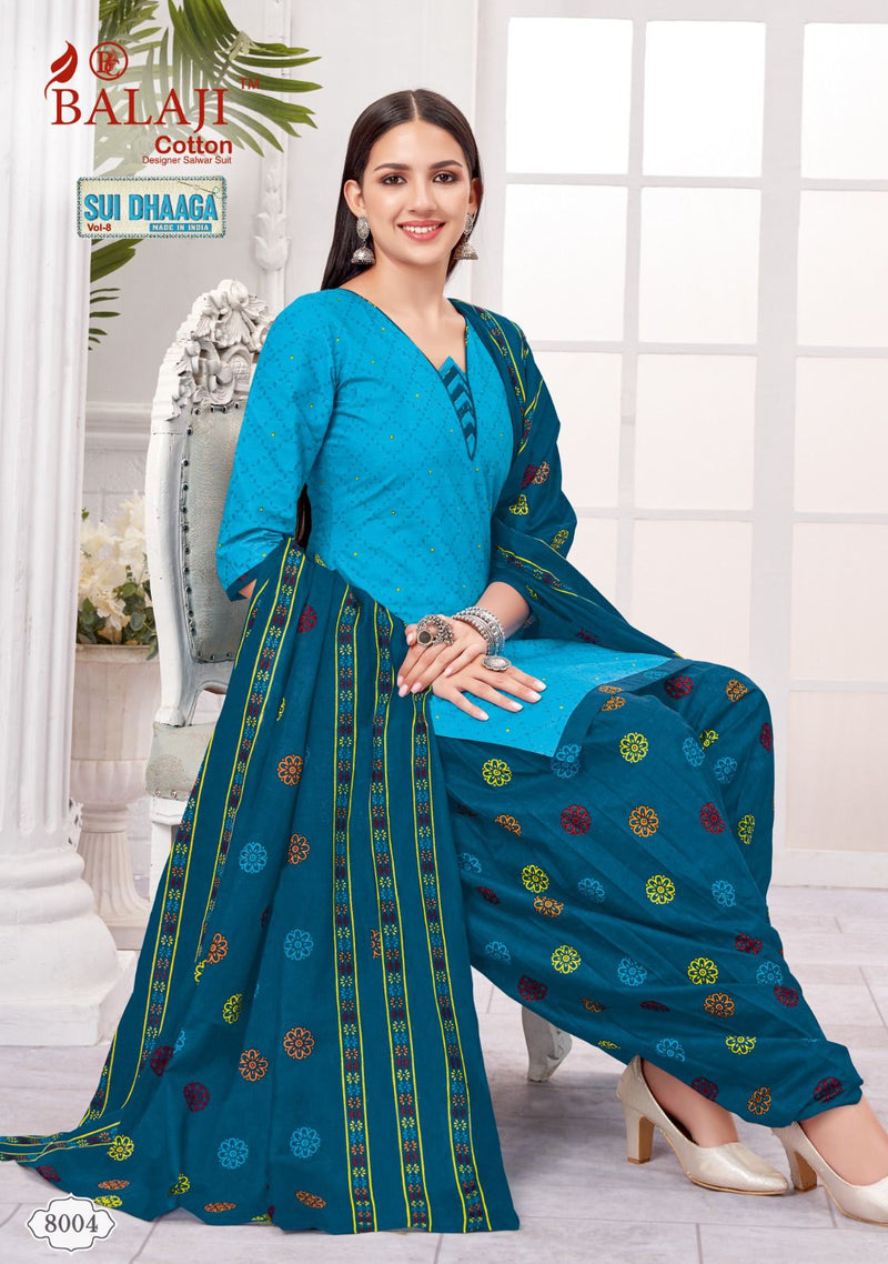Balaji Cotton Sui Dhaga Vol 8 Cotton Printed Designer Salwar Kameez