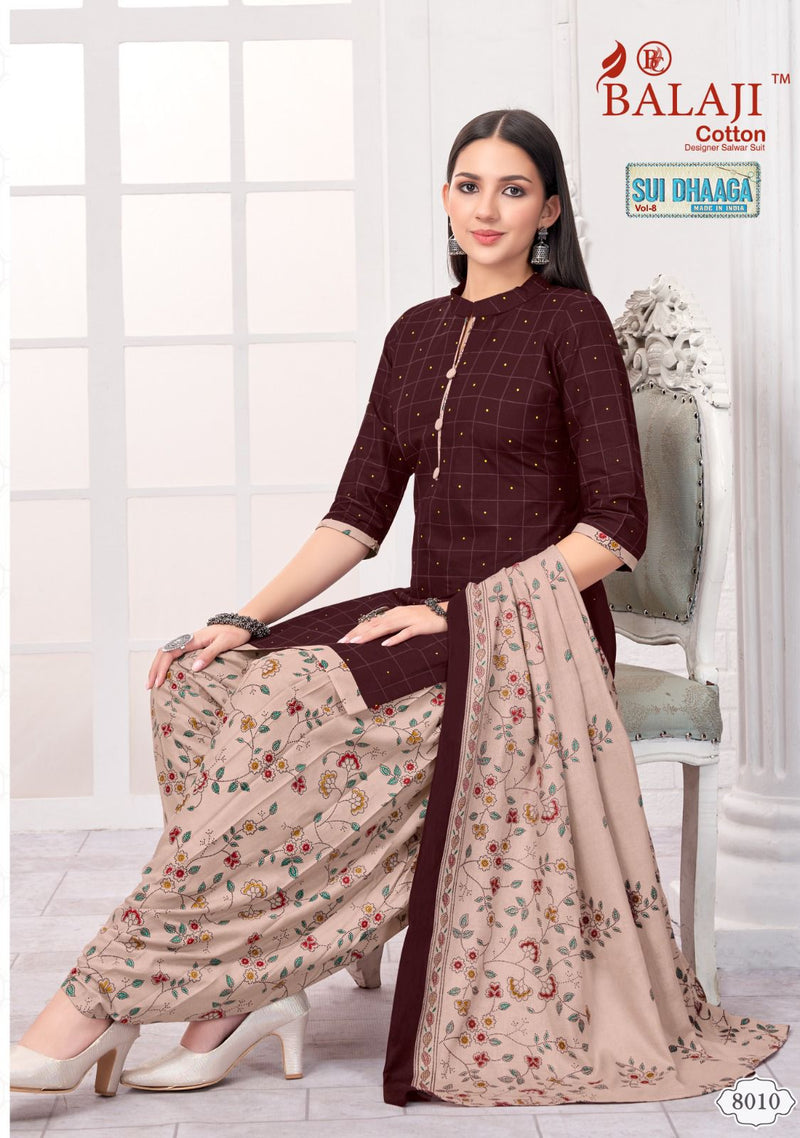 Balaji Cotton Sui Dhaga Vol 8 Cotton Printed Designer Salwar Kameez