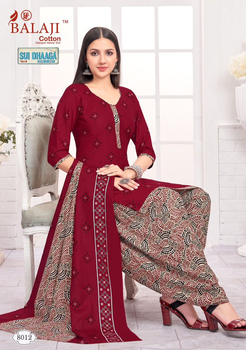 Balaji Cotton Sui Dhaga Vol 8 Cotton Printed Designer Salwar Kameez