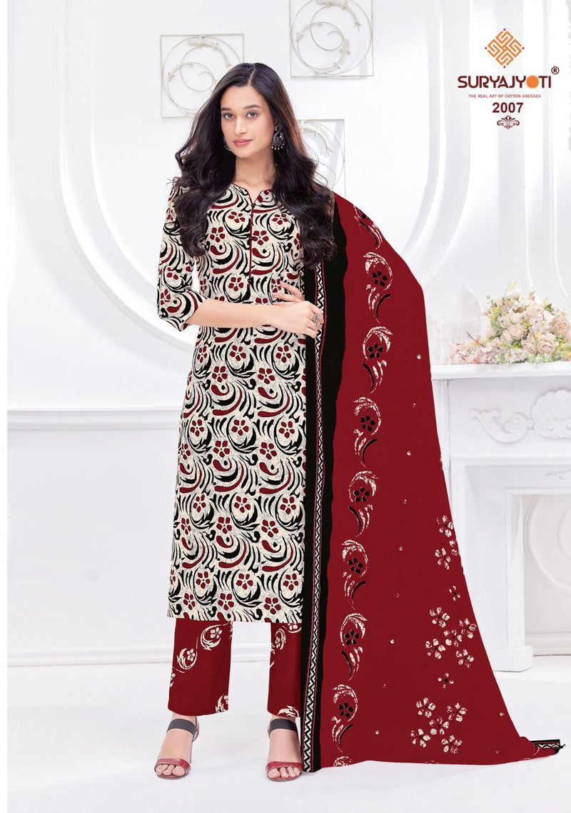 Suryajyoti Pehnava Vol 2 Cambric Cotton Printed Designer Casual Wear Kurti