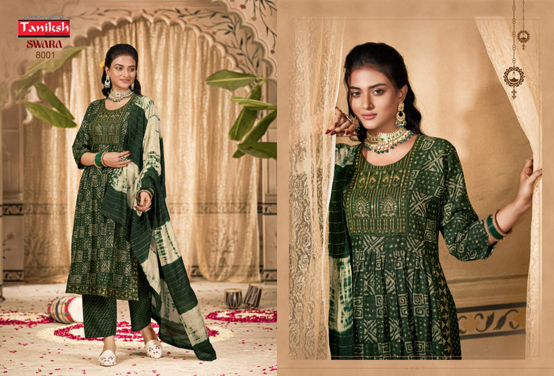 Taniksh Brand Swara Vol 8 Rayon With Sikvans Embroidery Kurtis