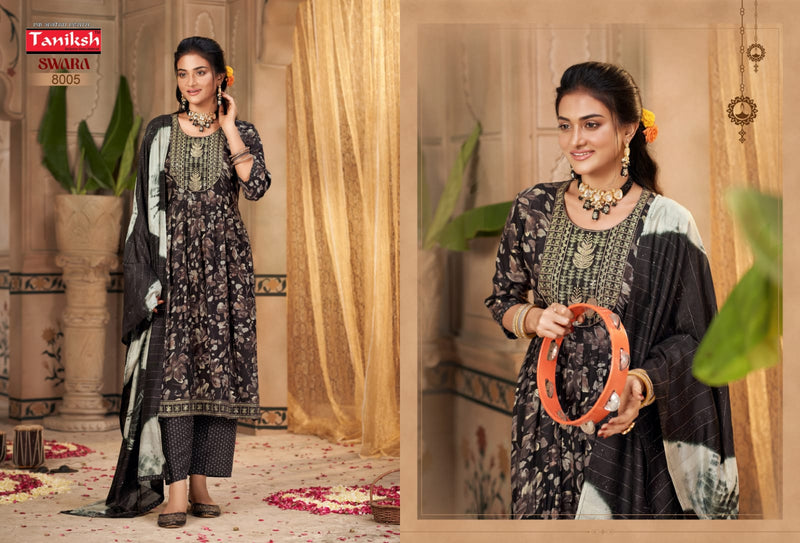 Taniksh Brand Swara Vol 8 Rayon With Sikvans Embroidery Kurtis