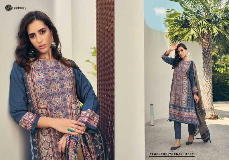 Sadhana Fashion Harleen  Muslin Silk Digital Print With Heavy Designer Salwar Suit