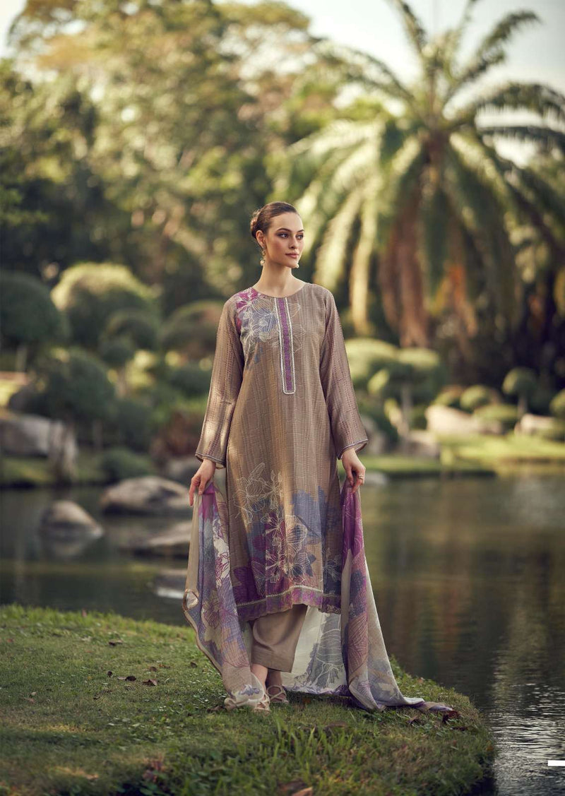Sadhana Fashion Iliana Pure Muslin Silk Fancy Work Salwar Kameez