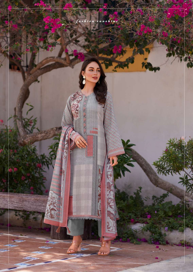 Sadhana Fashion Izel Pure Jam Cotton Fancy Work Designer Salwar Kameez