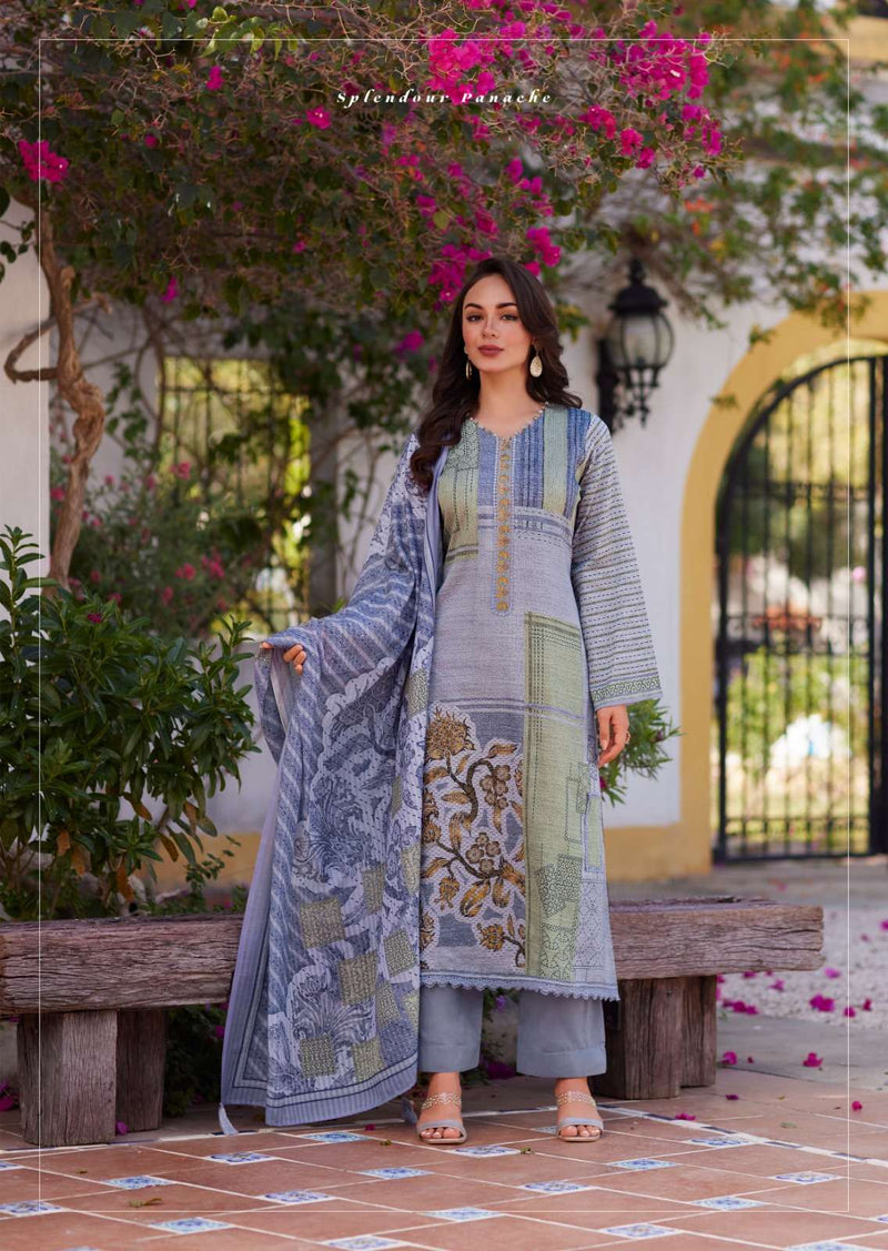 Sadhana Fashion Izel Pure Jam Cotton Fancy Work Designer Salwar Kameez